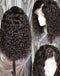 Jessies Wig Short Deep Curly Bob Cut Wig 4x4 Transparent Lace Closure Wigs