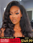 Jessies Wig 20" $149.99 13x4 Glueless HD Lace Kinky Straight Human Hair Wigs With Baby Hair