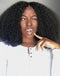 Jessies Wig 4B 4C Mongolian Afro Kinky Curly Thin V Part Wig Without Leave Out (Must TRY)