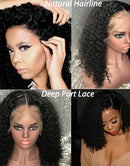 Jessies Wig 5X5 HD Lace Bob Lace Closure Wig Curly Human Hair Wigs With Baby Hair