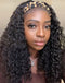 Jessies Wig Flash Deal $89.99 20" Deep Curly Headband Human Hair Wig