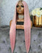 Jessies Wig Ombre Light Barbie Pink Straight Lace Frontal Wig Preplucked 13x4 HD Lace Glueless Human Hair Wig