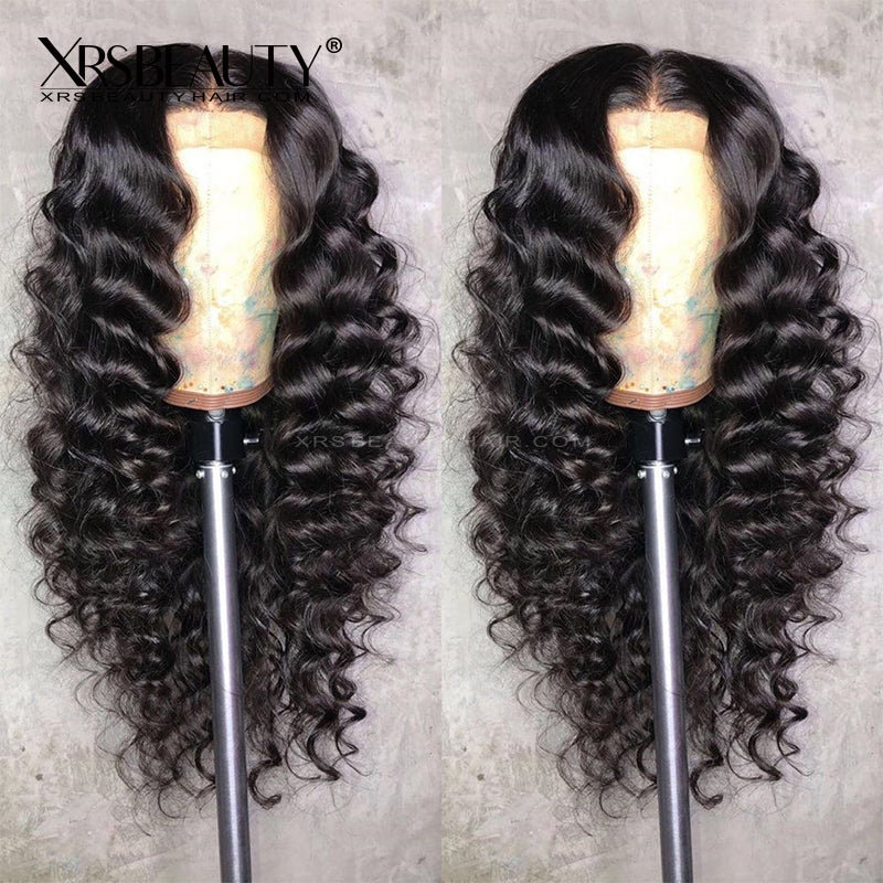 Xrs Beauty Hair Human Hair HD Lace Front Wig Loose Wave 13x6 *NEW* CLEAR LACE & CLEAN HAIRLINE [LFW13]