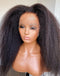 Jessies Wig 360 Full Lace Frontal Wig Kinky Straight Lace Front Human Hair Wigs Can Do Half Up Half Down