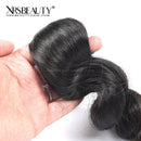 Xrs Beauty Hair Loose Wave Virgin Hair 3 Bundles with13x4 Lace Frontal [FW08]