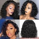 Aligrace 13x4 Lace Short Bob Water Wave Glueless Wigs