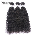 Xrs Beauty Hair Deep Curly Virgin Hair 3 Bundles with13x4 Lace Frontal [FW02]