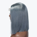 TIKTOK USA ONLY Grey Bob 4x4/13x4 Lace Frontal Straight Wig High Quality Summer Style Colored Wig