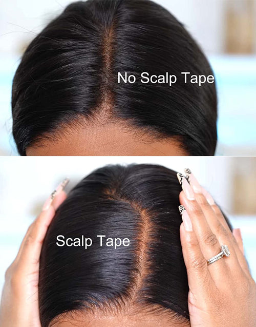 Jessies Wig Real Scalp Tape Skin Color Hide Lace Grids Breathable For Lace Wig Silicone Scar Sheets