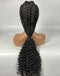 Jessies Wig Hand-Braided Lace Front Braids Wigs Lightweight Swiss Soft Lace Frontal Twist Braided Wigs With Baby Hair