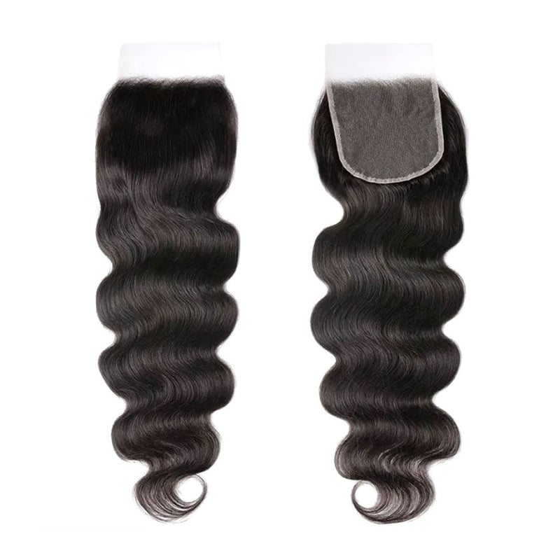 Dola Hair Brazilian Virgin Body Wave Hair With 5X5 Swiss HD Lace Closure