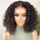 Xrs Beauty Hair 5x5 Skinlike HD Lace Closure Wig Bob Water Wave Hair Natural-Pre-Plucked Hairline [BOB59]