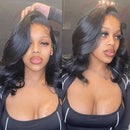 Aligrace Hair 5x5 HD Lace Body Wave Short Bob Wig