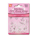 Beauty Town DIY Braid Rings - Silver