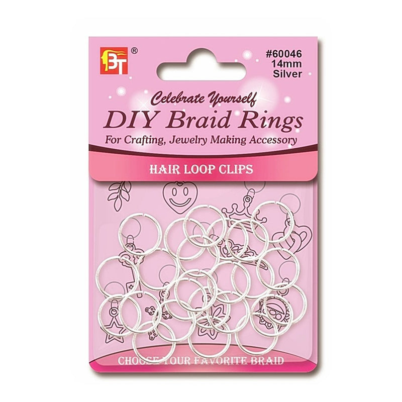 Beauty Town DIY Braid Rings - Silver