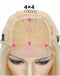 Jessies Wig Wolf Cut 613 Blonde Layered Straight Human Hair Wig With Bangs Glueless Human Hair Wig With Fringe