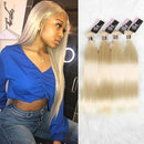 613 Blond Color Straight Virgin Hair Bundles Deal 1/3/4Pcs