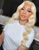 Jessies Wig 613 Barbie Blonde 13X4 Lace Front Wigs Brazilian Body Wave Frontal Wigs