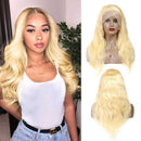 Aligrace 13X4 Frontal Lace Body Wave Wigs Blonde Color