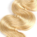 613 Blonde Color Hair 4x4 Lace Closure Body Wave Hair Extensions