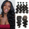 Ali Grace Peruvian Body Wave Hair Bundles 4 Pcs With 4x4 Lace Closure