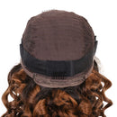 Xrs Beauty Hair Ombre Brown With Dark Roots Loose Wave 13x4 Front Lace Wig 1b4 Pre Plucked With [CXW38]