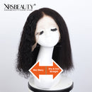 Xrs Beauty Hair *New* Clear Lace Layered Edge Wet and Wavy Bob 3 in1 Human Hair Lace Front Wig [BOB03]