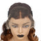 Xrs Beauty Hair 2/27 Highlight Ombre Brown 180 Density Body Wave 13x4 Lace Front Wigs Pre Plucked Bleached Knots [CXW45]