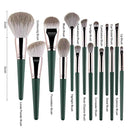 Ali Grace Makeup Brush Set With Storage Complete 14PCS Beauty Tool Makeup Tools