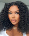 Jessies Wig Curly Pre Cut 5x6 Lace Closure Bob Wig Glueless Crystal Lace Human Hair Wig