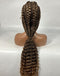 Jessies Wig Hand-Braided Lace Front Braids Wigs Lightweight Swiss Soft Lace Frontal Twist Braided Wigs With Baby Hair