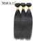 Xrs Beauty Hair 3 Piece Straight Brazilian Hair Virgin Human Hair Bundle [WEFT10]