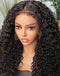 Jessies Wig Curly 360 Lace Front Wig With Realistic 4C Hairline Edges Human Hair Wigs