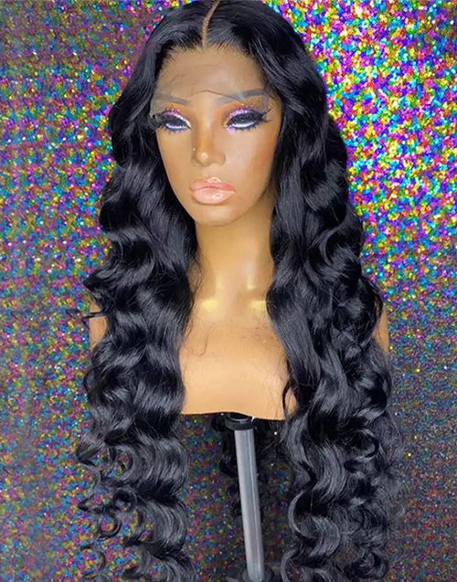 Jessies Wig Loose Deep Wave 4x4 Lace Closure Wig Glueless Human Hair Wigs