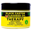 Eco Style Black Castor & Flaxseed Oil Deep Conditioner Therapy (12 Fl Oz)