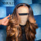 Xrs Beauty Hair Ombre Wavy Lace Front Wig Natural Hairline Colored Brazilian Hair [CFW35]