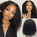 Aligrace Hair 5X5 HD Lace Closure Water Wave Bob Wigs