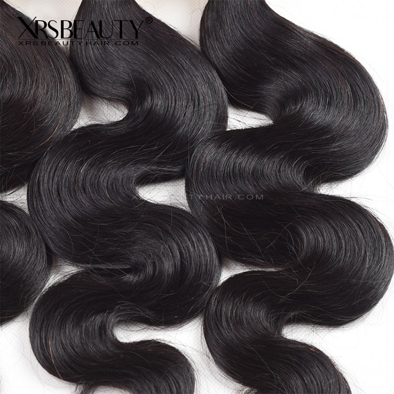 Xrs Beauty Hair 3 Piece Body Wave Hair Virgin Human Hair Bundle [WEFT15]