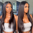 Upgrade Hd Lace 5x5 13x4 Crystal Lace Front Human Hair Wigs Straight Hair 180% Density