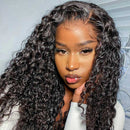 Aligrace 4x4 Lace Closure Curly Human Hair Wigs