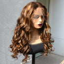 Ali Grace 13x4 Lace Front Body Wave Wigs HighLight Brown Color