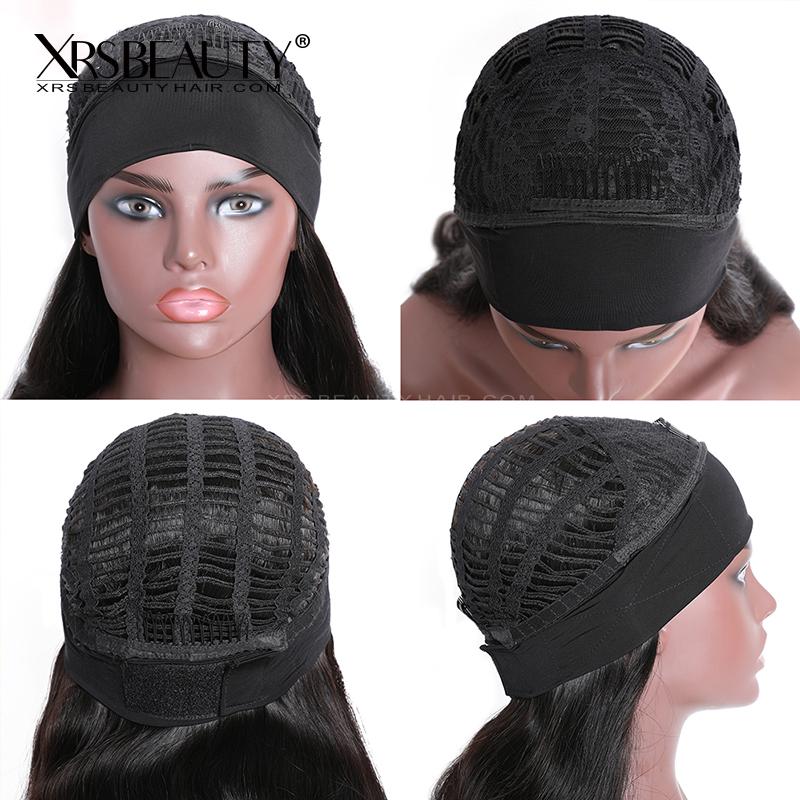 Xrs Beauty Hair 180% Density Kinky Straight Headband Wig Glueless Human Hair Wig Affordable [HBW06]