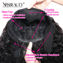 Xrs Beauty Hair 180% Density Jerry Curly Headband Wig Glueless Human Hair Wig Affordable [HBW04]