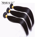 Xrs Beauty Hair 5x5 HD Lace Closure Straight With 3 Bundles [CW01]