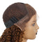 Xrs Beauty Hair Ombre Curly Bob Highlight Mix Color 13x4 lace front Pre Plucked Hairline Wigs [CXW50]