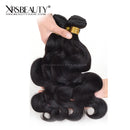 Xrs Beauty Hair 3 Piece Body Wave Hair Virgin Human Hair Bundle [WEFT15]