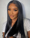 Jessies Wig Flash Deal $109.99 18" Breathable Air Cap 13x5 Glueless Crystal Lace Straight Lace Front Wig