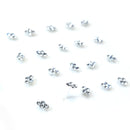 Nose Stud - 4 Dot Sliver -