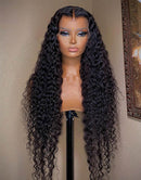 Jessies Wig Water Wave 360 Full Lace Frontal Wig For High Ponytail Human Hair Wigs