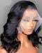 Jessies Wig Pre Cut Glueless Invisible Crystal HD Lace Wavy 13x4 Lace Front Bob Wig 5x6 Lace Bob Human Hair Wig